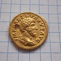 Продам Редкая Римская золотая монета (Ауреус), в Москве