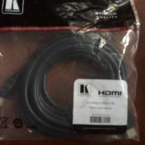 Новый кабель hdmi Kramer C-HM/HM-25 7.6m, в Москве