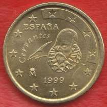 ЕВРО Испания 50 евроцентов 1999 г. цент, в Орле