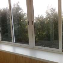 Окна из алюминия для балкона в хрущёвке, в Долгопрудном