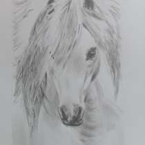 Рисунок лошадки, в Энгельсе