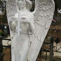 Ангел на могилу из литьевого мрамора, в г.Заславль