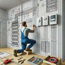 Электрика под ключ в квартире, доме, офисе, в г.Минск