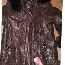 Куртка зимняя с мехом кролика размер 54, в Калининграде