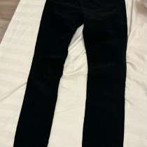 Продам черные вельветовые джинсы aquaverde, в Москве