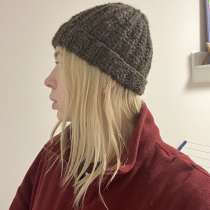 Шапка из 100% шерсти ручная работа, в Москве