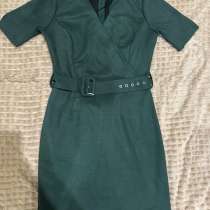 Темно зелёное женское платье, в Домодедове