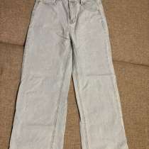 Джинсы кюлоты прямые укороченные с высокой посадкой, в Череповце