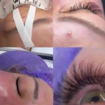 Наращивание ресниц и оформление бровей, в Екатеринбурге
