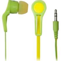 Наушники проводные Ritmix RH-014 Green Yellow, в г.Тирасполь