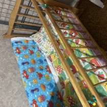 Детская кроватка с матрасом, в Пензе