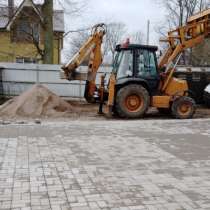Услуги экскаватора погрузчика, в Калининграде