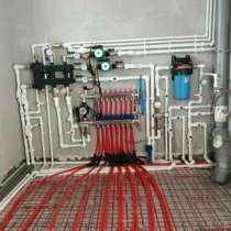 Монтаж отопления и водоснабжения, в Славянске-на-Кубани