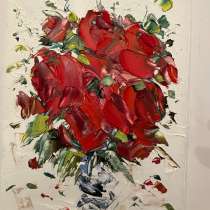 Картина маслом Абстракция, в Москве