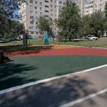 Резиновое покрытие для детских и спортивных площадок, в Санкт-Петербурге