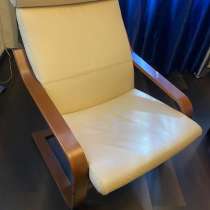 Кожаное кресло IKEA, в Зеленограде
