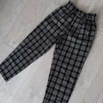 Брюки детские. В клетку. На рост 152. Zara, в Угличе
