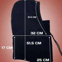 Капор на флисе, в Тюмени