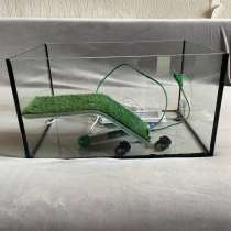 Продается аквариум с термометром и лампой доя черепахи, в Майкопе