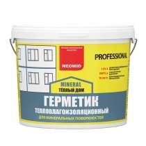 Герметик строительный NEOMID ТЕПЛЫЙ ДОМ Mineral Professional, в Новосибирске