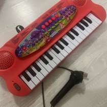 Пианино детское с микрофоном, в Рязани
