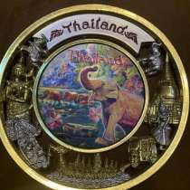 Сувенирные тарелки Таиланда и Германии, в Ноябрьске
