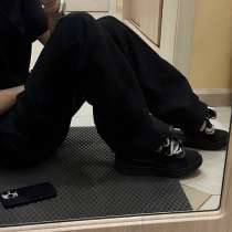 Штаны черные Zara, в Москве