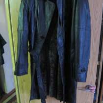 Кожаная куртка с мехом мужская продаётся, в Москве