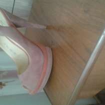 туфли розового цвета из велюра, в Саратове