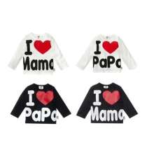 Белые футболки с надписями Mama и Papa на рост 110 см. , в Санкт-Петербурге