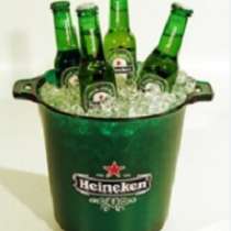 Брендированное ведро для пива Heineken (Хайнекен ), в Владивостоке