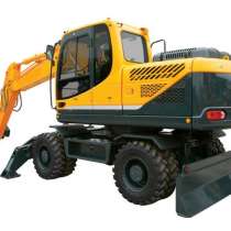 Колесный экскаватор, в Москве