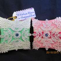 бонбоньерка праздничная подарочная ручной работы (8 х 8 см) , в Москве