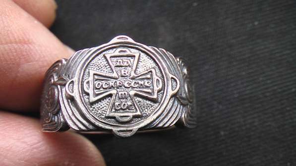 Перстень мужской, серебряный, православный, новый. 21 размер в Саратове фото 5