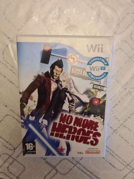 Редкая Игра на Nintendo Wii No more heroes