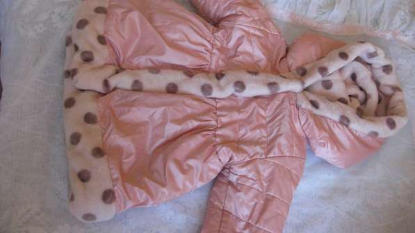 Продам зимнюю курточку для девочки на 1,5 -2 годика в Новочебоксарске фото 4
