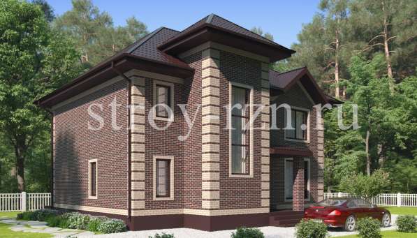 Готовые проекты коттеджей в Рязани фото 17