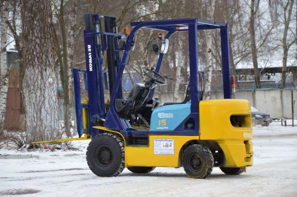 Вилочный бу погрузчик Komatsu fg15w-17