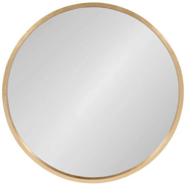 Зеркало круглое в золотой раме 60 см Heraldic в фото 3