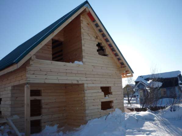 Строим дома, дачи, бани, кровельные, отделочные работы в Новосибирске фото 14