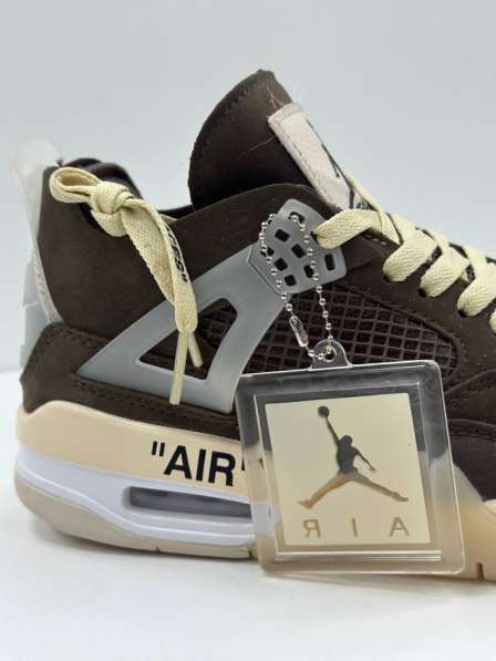 Купить весенние кроссовки Nike Air Jordan 4 Brown Marrow в Москве фото 5