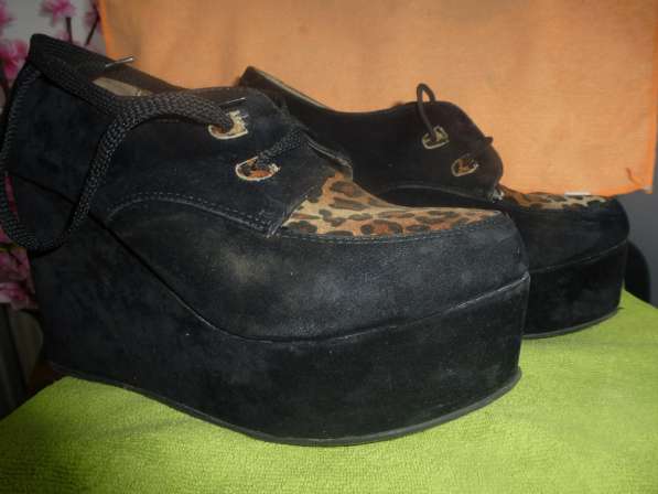 туфли на платформе черные размер 39 в фото 3
