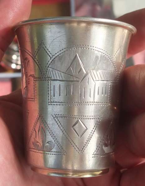 Серебряная чарка, серебро 84 проба, царская Россия в Ставрополе фото 7