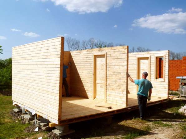 Строительство деревянных домов от 50 руб./кв. м