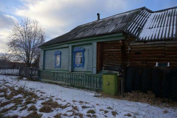 Крепкий бревенчатый дом в жилой деревне, в Ярославле фото 17