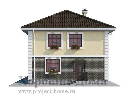 Строительство дома из газобетона 9.5x10 142 кв. м в Москве
