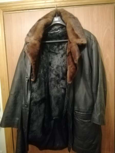 Куртка кожаная зима/осень мужская в Москве