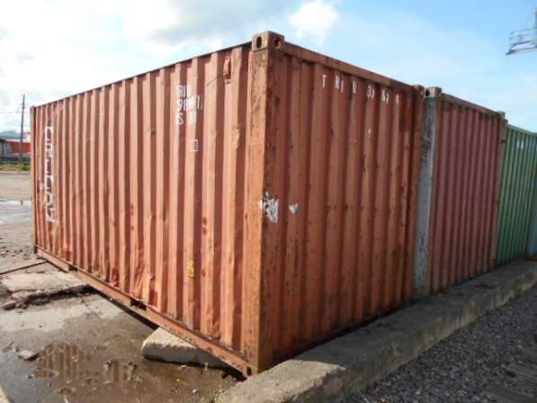 20-футовый контейнер — купить морской контейнер в СПб в Санкт-Петербурге фото 11