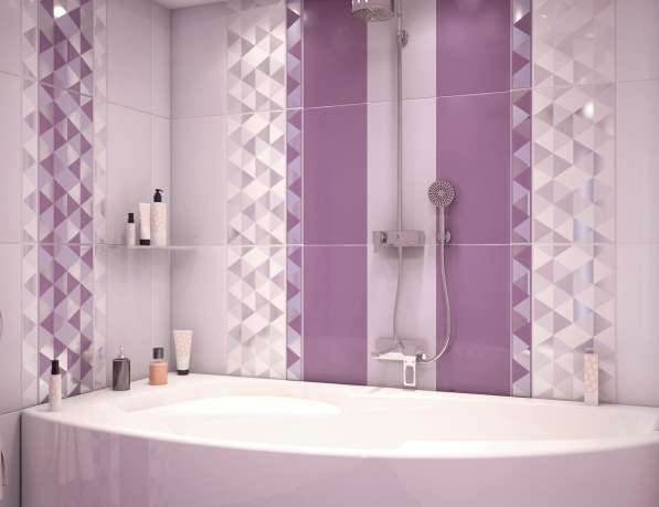 Дизайнерская плитка для ванной в Москве фото 6