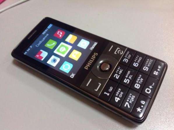 Новый Philips E570 Black (оригинал, комплект) в Москве